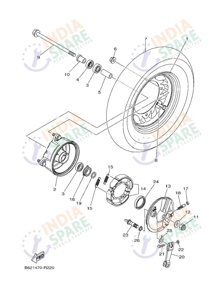 FRONT WHEEL